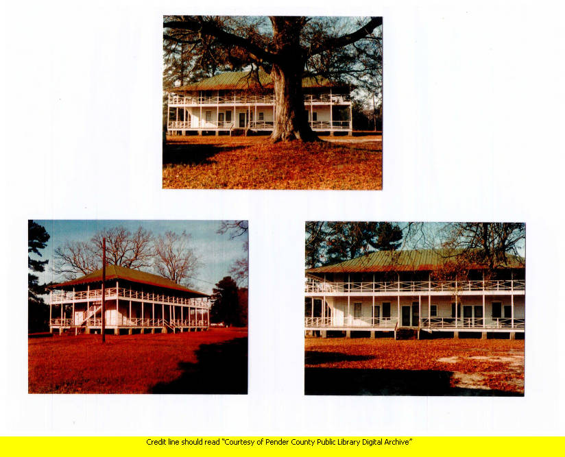 First Pender County Courthouse - 3 views